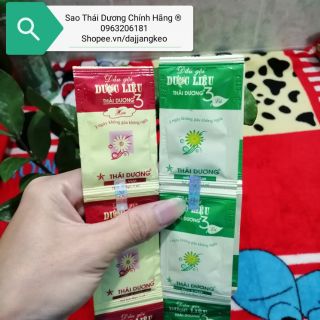 Dầu Gội Thái Dương 3 gói Hoa/Lá ( 10k/dây 10 gói x 5 ml )