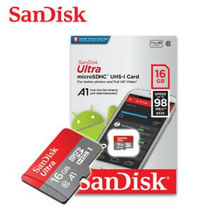 Thẻ Nhớ 16GB Micro SDHC Ultra A1 98Mb/s Sandisk + Adapter - Hàng Chính Hãng. | BigBuy360 - bigbuy360.vn