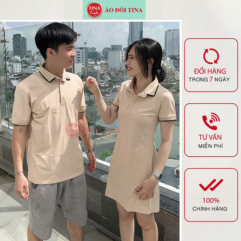 Váy Áo Phông Đôi Nam Nữ Hàng Đẹp Cotton 100% Co Giãn 4 Chiều Nhiều Màu Hàng Chuẩn Cao Cấp