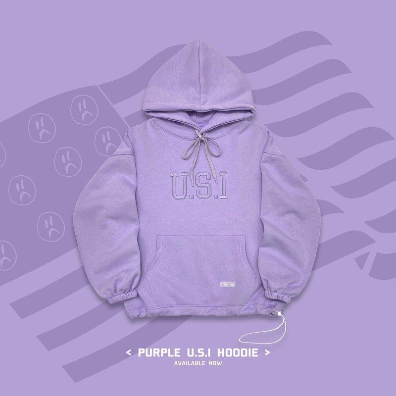 [Áo hoodie Insane®] U.S.I Hoodie Ver 2.0 - Purple | WebRaoVat - webraovat.net.vn