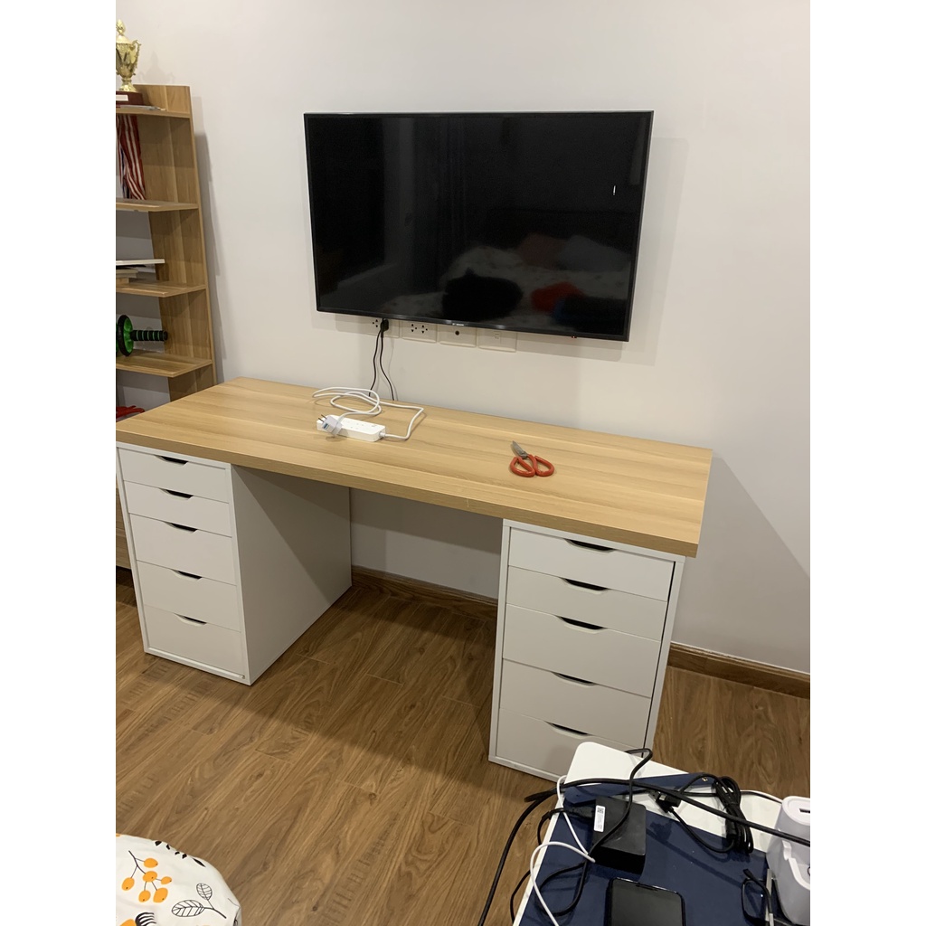 Bàn Gaming IKEA - Đủ kích thước DxRxC 140x60x75, 160x60x75, 180x60x75, 200x60x75