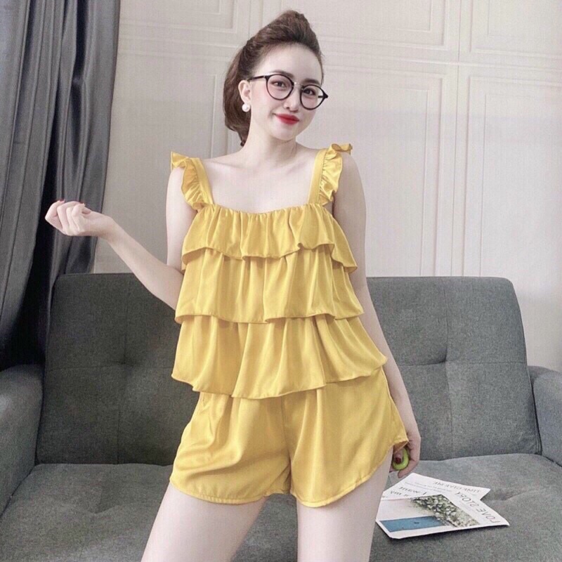 Bộ Nữ Bèo Tầng tay cánh tiên