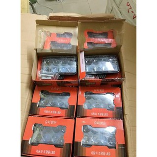 đèn trợ sáng 8 bóng led