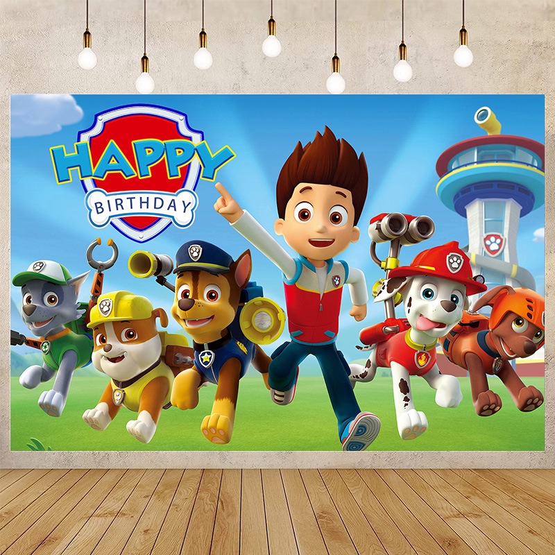 Mô Hình Đội Chó Cứu Hộ Paw Patrol Bằng Nhựa Cao Cấp Cho Bé