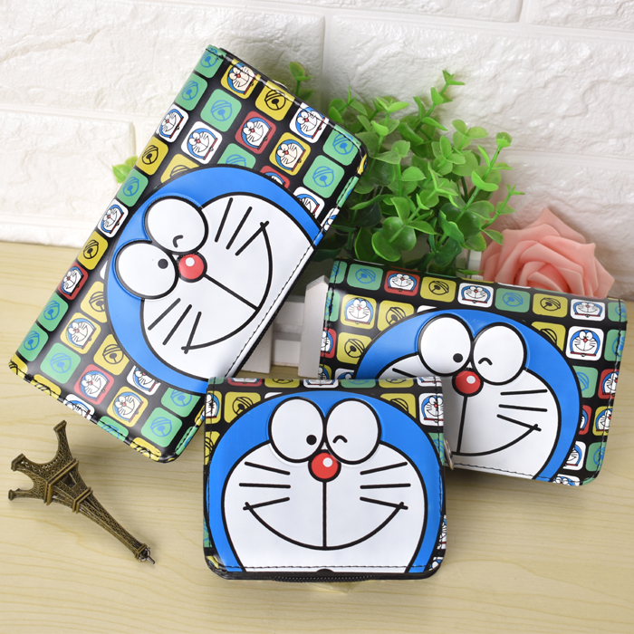 Ví Hoạt Hình Doraemon Phối Khóa Kéo Xinh Xắn Kn3302