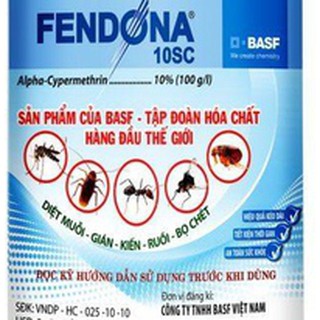  combo 2 gói Thuốc diệt muỗi, tẩm mùng Fendona 10SC