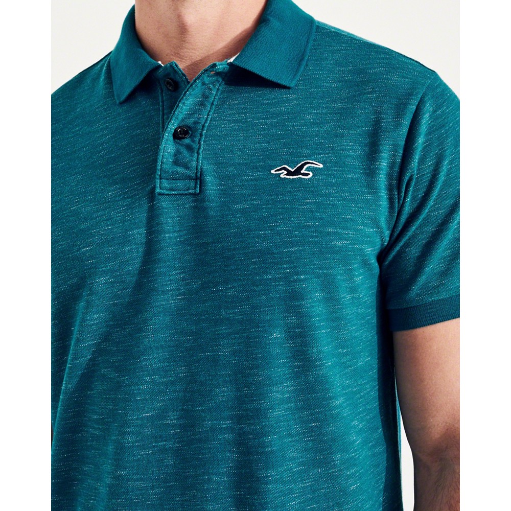 Áo thun nam Hollister HCO-P135 Stretch Pique Icon Polo