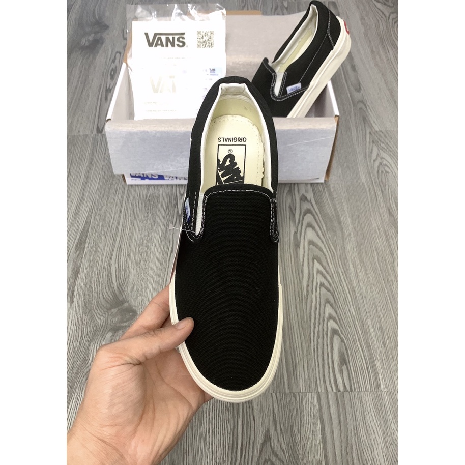 Giày ⚡Vans Lười Đen⚡  Thể Thao Nam Nữ Đẹp Xinh