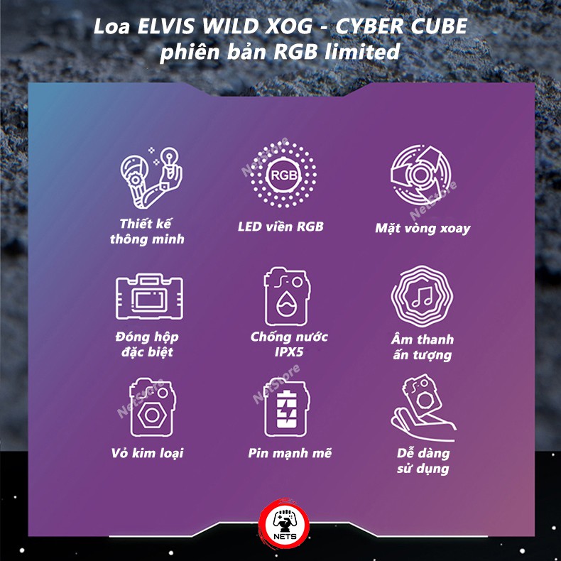 Loa Elvis XOG chính hãng chất lượng cao.