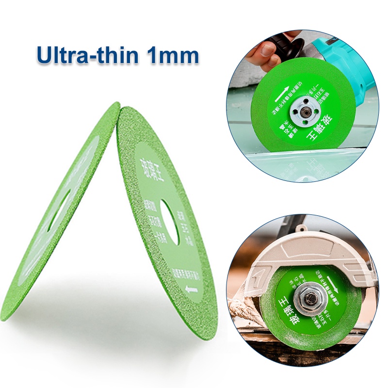 1 Đĩa Cắt Kính 4inch 100mm Lưỡi Cưa Kim Cương 100mm