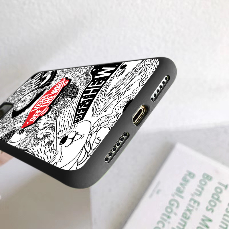 Ốp Điện Thoại Silicon Dẻo In Nhãn Hiệu iPhone 14 13 12 11 Promax 14Plus mini X XS XR XSMAX 6 6s 5 5S 6plus / 6splus 7 8 SE2020 7plus / 8Plus