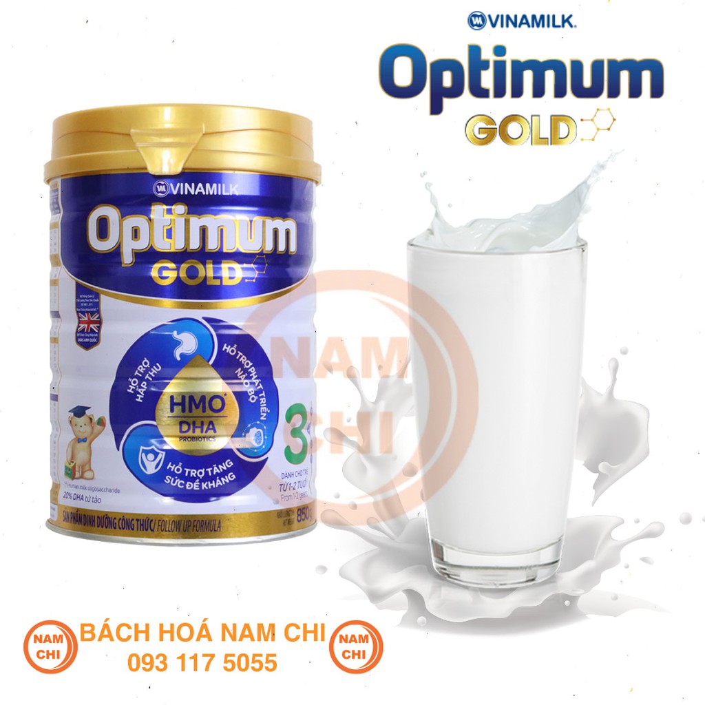 [XẢ KHO] Sữa Bột Optimum Gold 3 900g