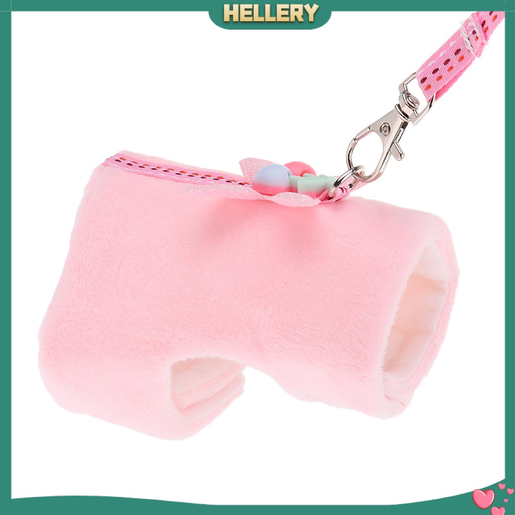 Bộ Dây Đai Và Dây Dắt Bằng Vải Cotton Cho Chuột Hamster / Heo Guinea