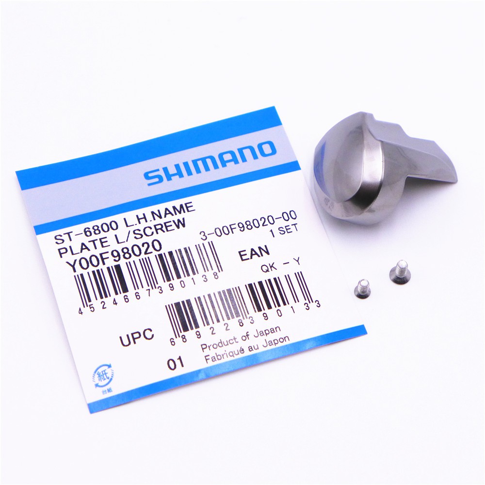 Phụ kiện xe đạp Shimano Ultegra ST-6800, bảng tên cần số STI y00e98020 y00f98020