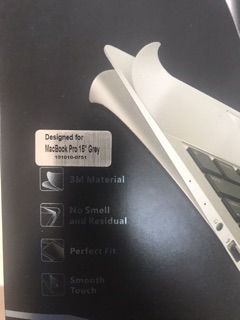 Bộ dán Mocoll MacBook Pro 2016-2019 13”  15” 16” 5 in 1