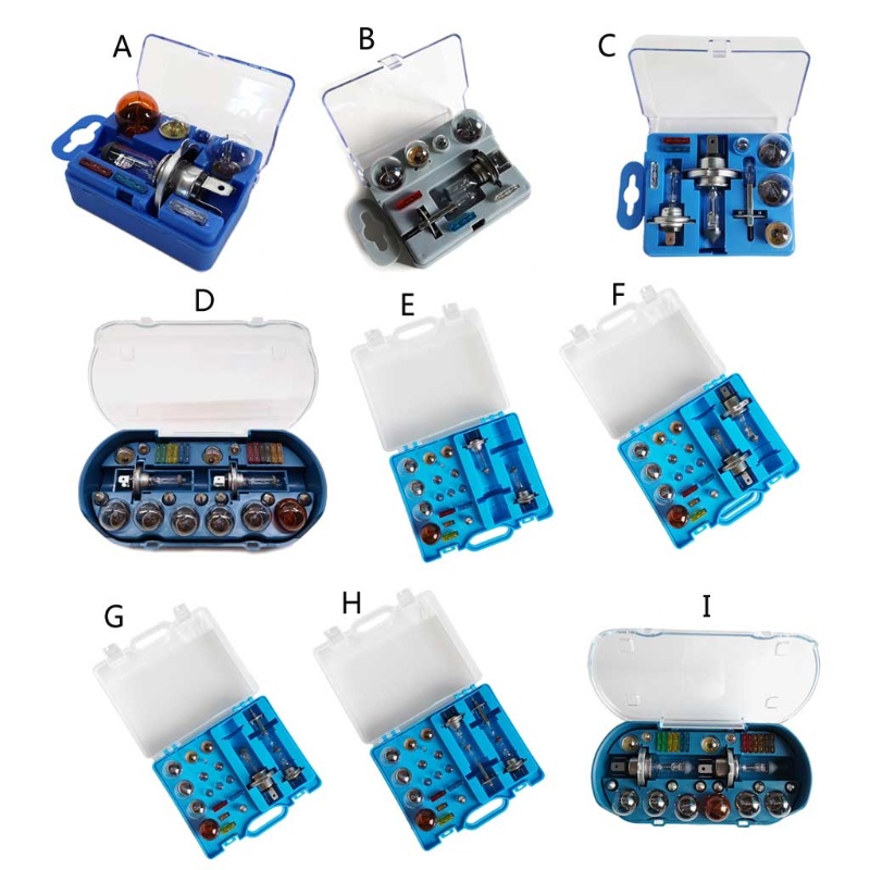 1 Bộ Đèn Halogen H1 H4 H7 Set 8 9 10 20 30 Cái Cho Xe Hơi