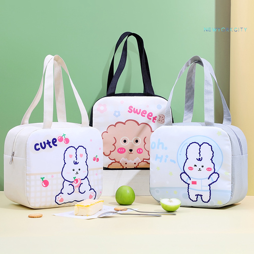 Túi Đựng Hộp Cơm Trưa NYC Cách Nhiệt Chống Thấm Nước Dễ Dàng Mang Theo Đi Cắm Trại/Đi Biển