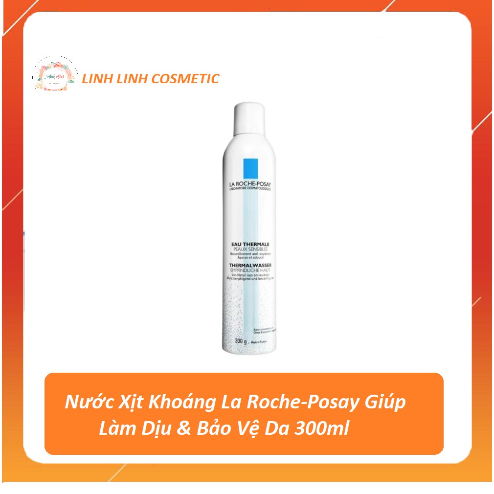 50ml - Xịt Khoáng Làm Dịu Và Bảo Vệ Da La Roche-Posay Thermal Spring Water