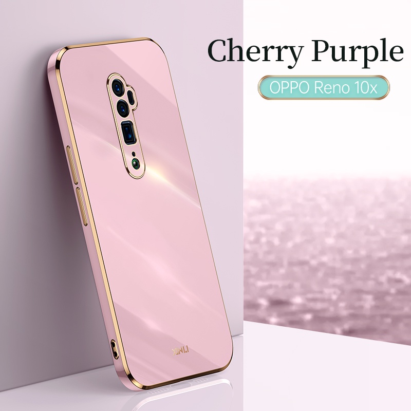 Ốp Điện Thoại TPU Silicon Mềm Mạ Điện Chống Sốc Cho OPPO Reno 10X Zoom Reno 10X Zoom