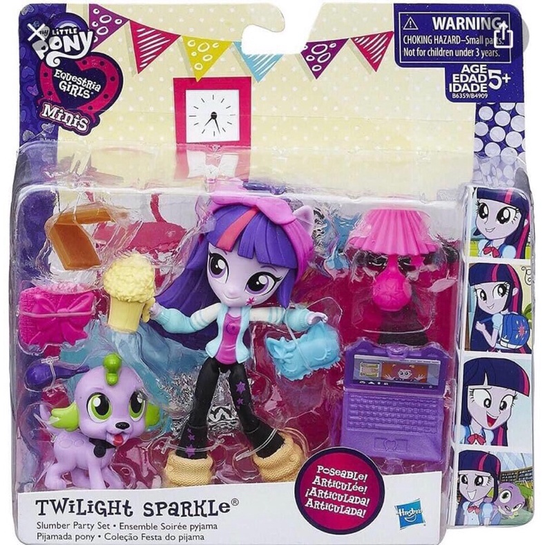 Đồ chơi Hộp búp bê Fluttershy & Twilight - My little pony phụ kiện