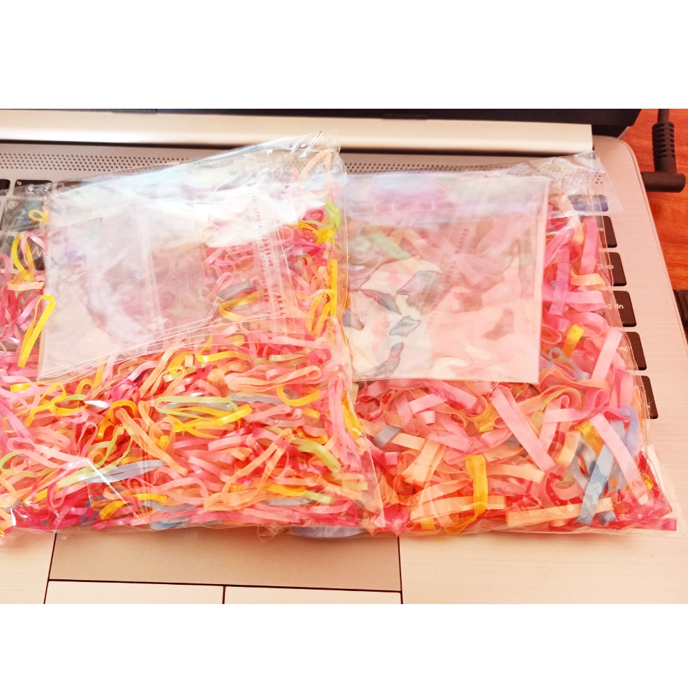 Túi chun buộc tóc nhiều màu 50 gram khoảng 700 chiếc