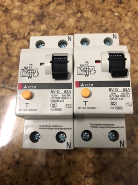 Atttomat chống giật 1 pha 63A