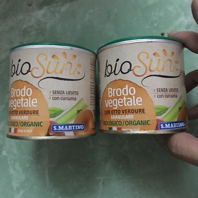 Bột nêm hữu cơ biosun của ý