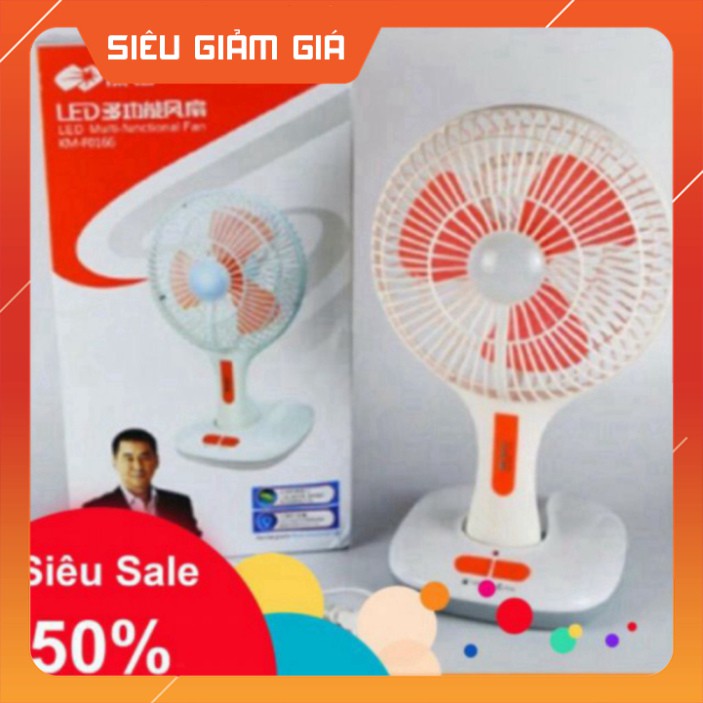 <HOT> FREE SHIP QUẠT KIÊM ĐÈN TÍCH ĐIỆN 2IN1 ÔNG TÂY [KM-F0166][banrevodich] giá tốt chỉ có ở tiện ích shop GIÁ TỐT CHỈ 