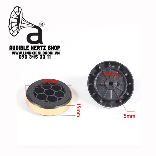 Chân đế đỡ Ampli, CD, Loa ... bằng nhựa ABS các kích cỡ
