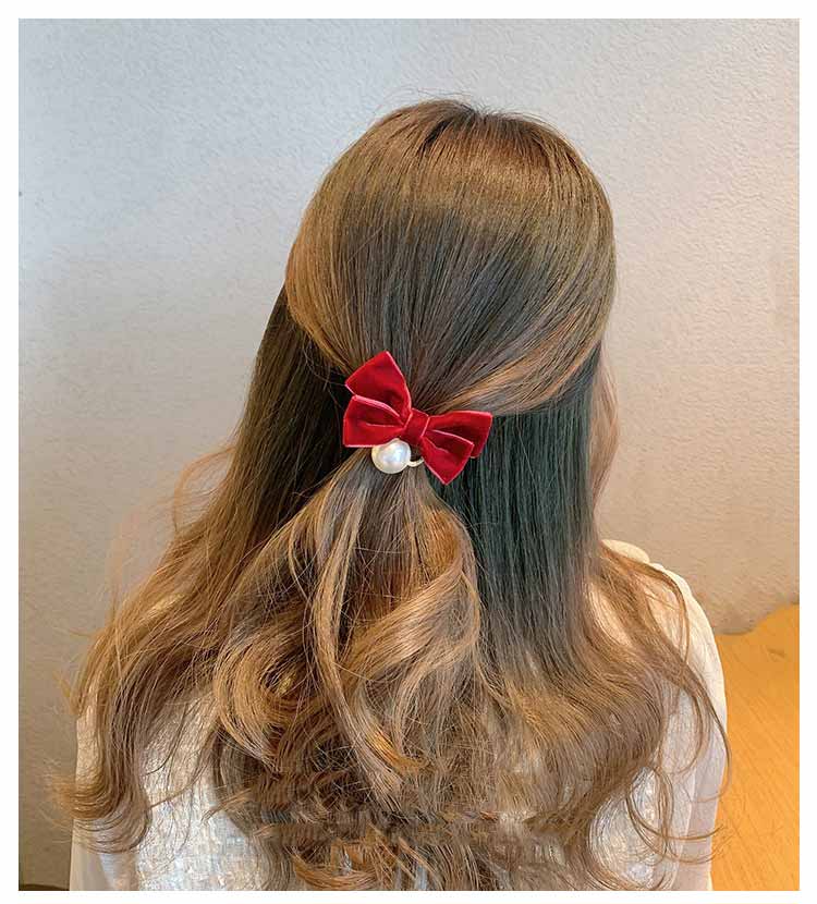 Dây Buộc Tóc Hình Nơ Xinh Xắn Dành Cho Nữ