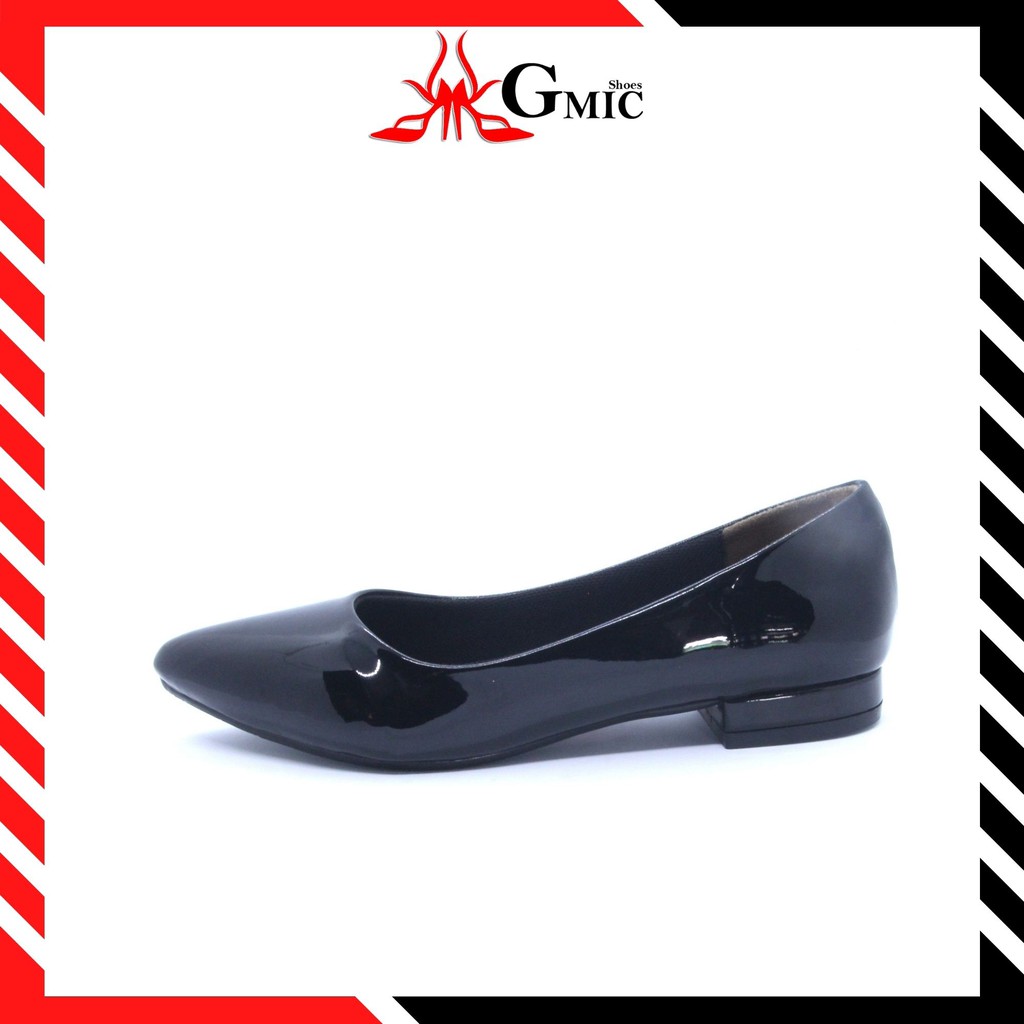 [ 𝗚𝗠𝗜𝗖 ] Giày Búp Bê Mũi Nhọn Êm Chân GMIC | Giày Búp Bê Nữ Có Gót 1P Đẹp Cao Cấp, Sang Chảnh NH552