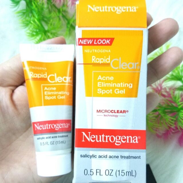 Gel trị mụn Neutrogena Rapid Clear Acne Eliminating Spot Gel - 15ml