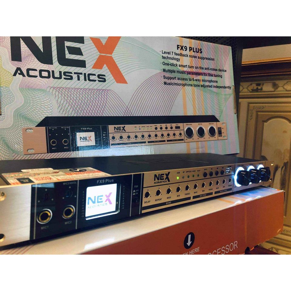 Chính Hãng Vang Cơ Chống Hú NEX ACOUSTICS-FX9 PLUS