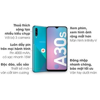 điện thoại samsung galaxy A30S ram 4gb