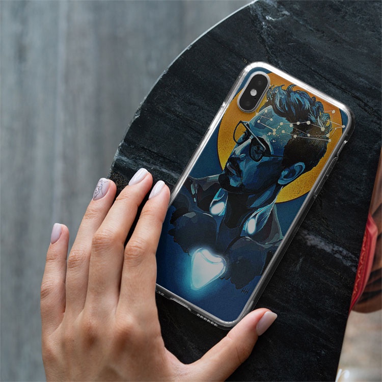 Ốp Lưng LOL robert downey Jr Iron man cho iphone 5 - iphone 12 PORPOD20210034