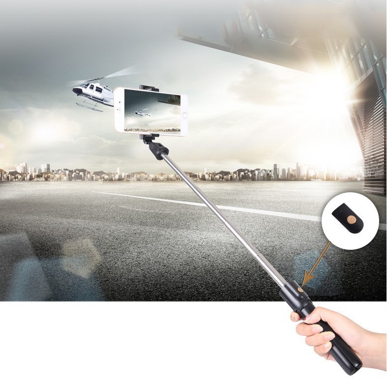 ▤Gậy Tự Sướng Bluetooth K07, Gía Đỡ Điện Thoại Selfie, Gậy Chụp Hình Bluetooth( Có Remote bluetooth và tripod 3  | BigBuy360 - bigbuy360.vn