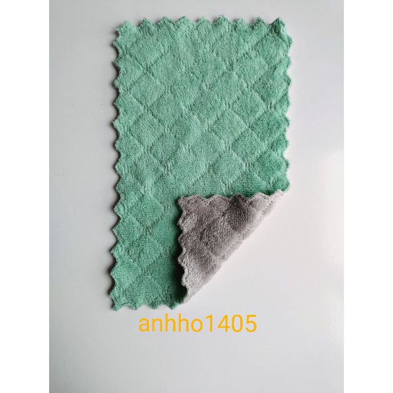 (TPHCM) Combo 05 khăn lau đa năng 2 mặt siêu mềm mịn