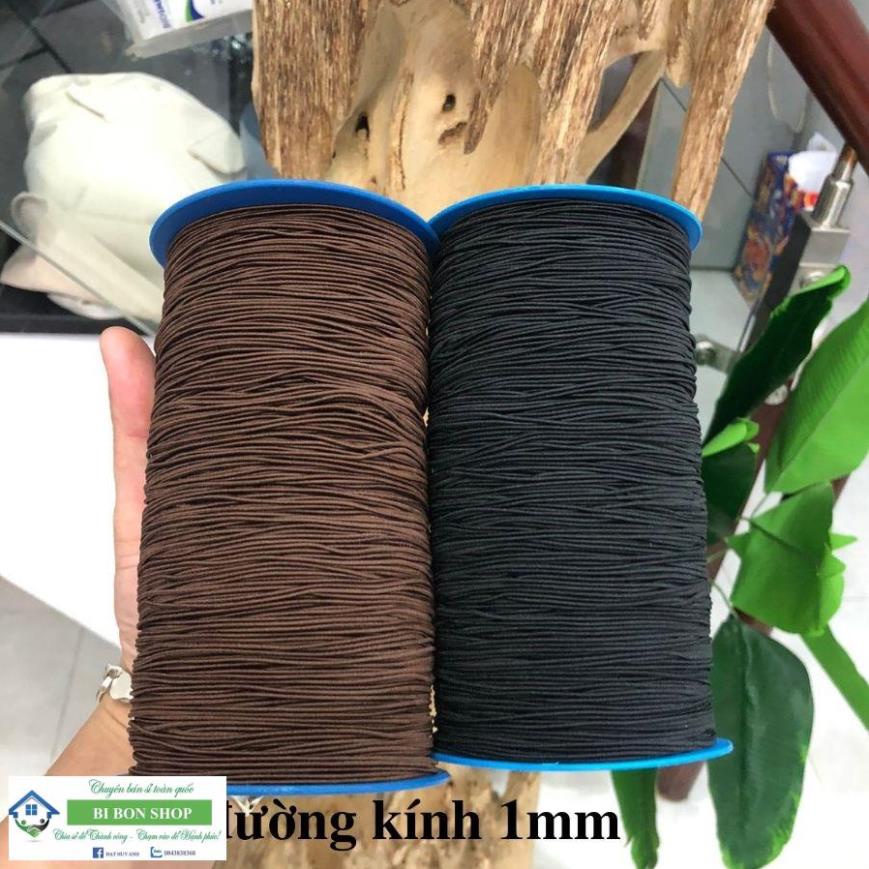 Dây Thun Xâu Chuỗi, Vòng-Dây Gân Xâu Hạt Chuỗi 0.6-1mm Độ Co giãn Cao, Bền