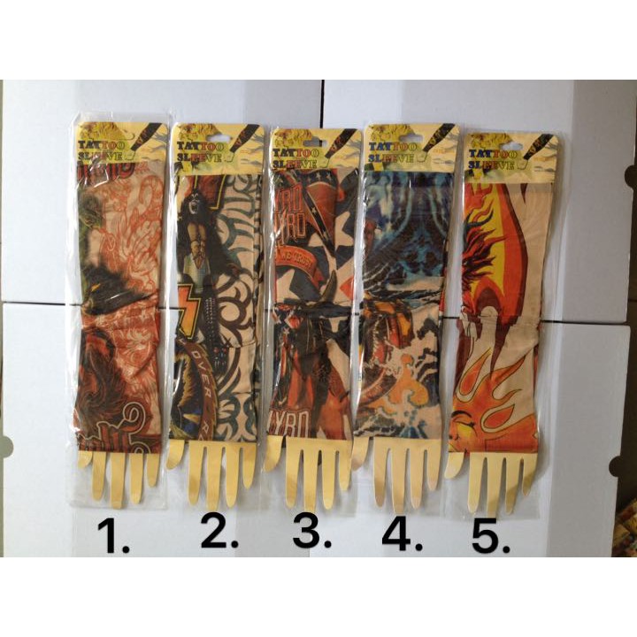 Bao Tay Giả Xăm Hình Cá Tính Phượt