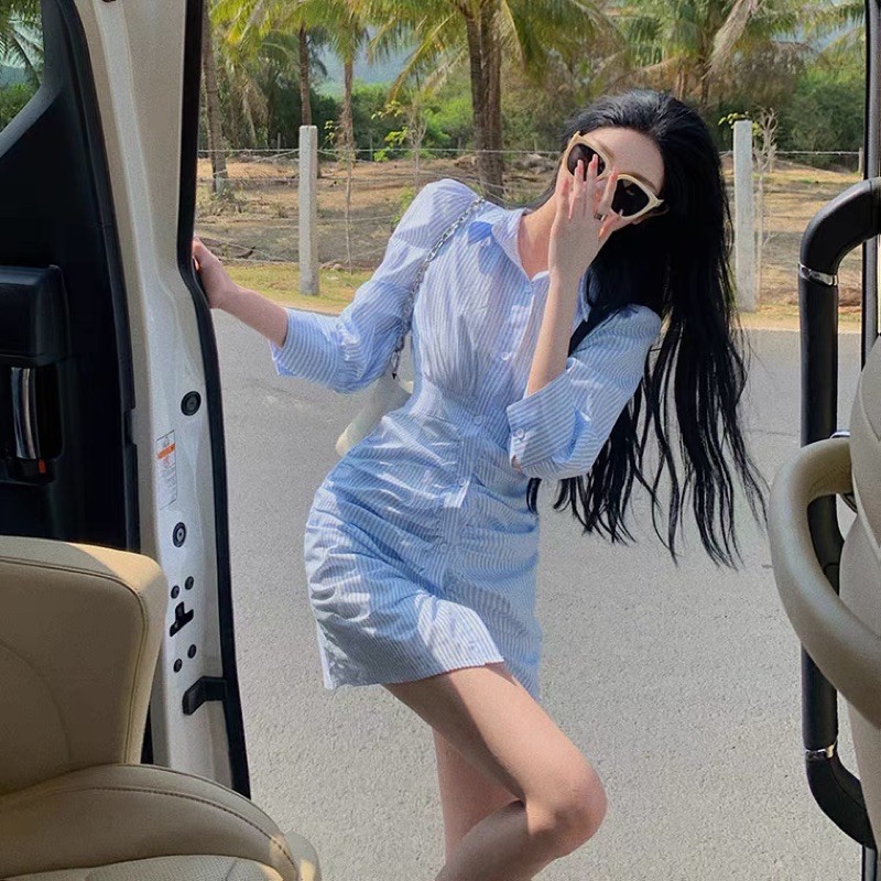 ĐẦM SƠ MI ÔM SANG CHẢNH