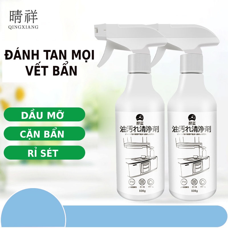 Bình Xịt Tẩy Rửa Nhà Bếp Đa Năng Đánh Bay Vết Bẩn Trên Mọi Bề Mặt Sản Phẩm Sáng Bóng Như Mới