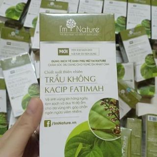 Dung dịch vệ sinh trầu không i'm nature