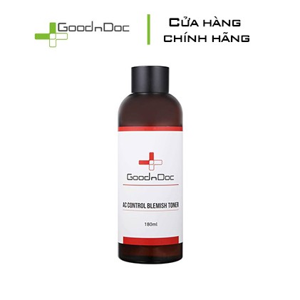 Nước hoa hồng Goodndoc ac control blemish toner