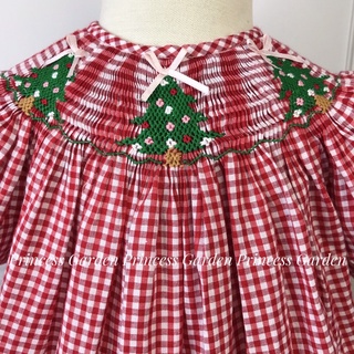 ĐẦM SMOCK NOEL CÂY THÔNG