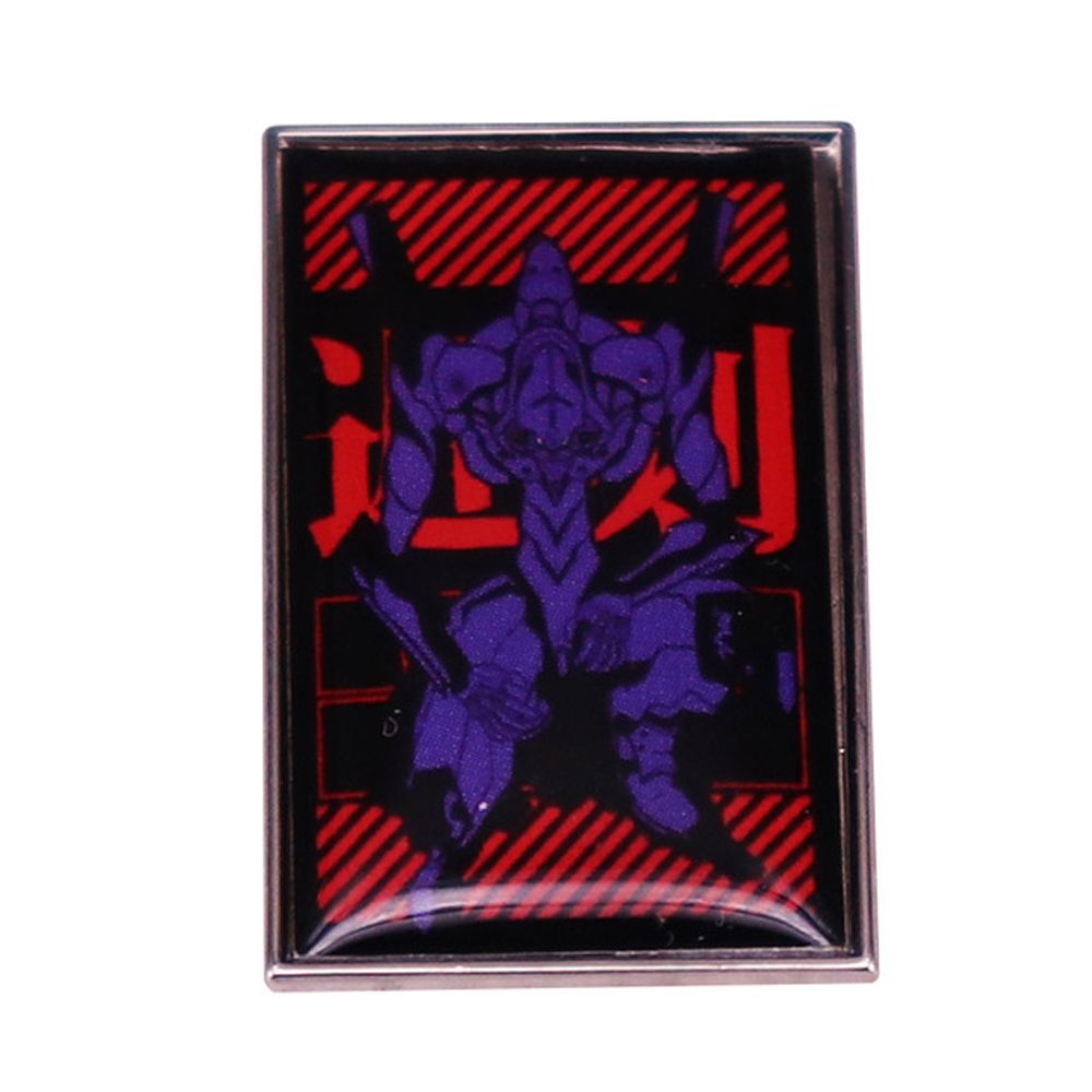 Ghim cài áo hình nhân vật hoạt hình Asuka Ayanami Rei sáng tạo