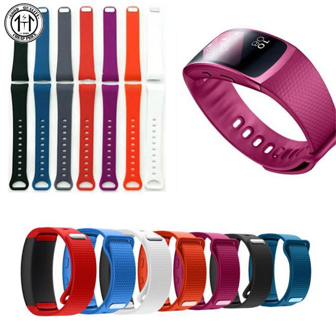 Dây đeo silicone 145-195mm thay thế cho Samsung Gear Fit 2 SM-R360
