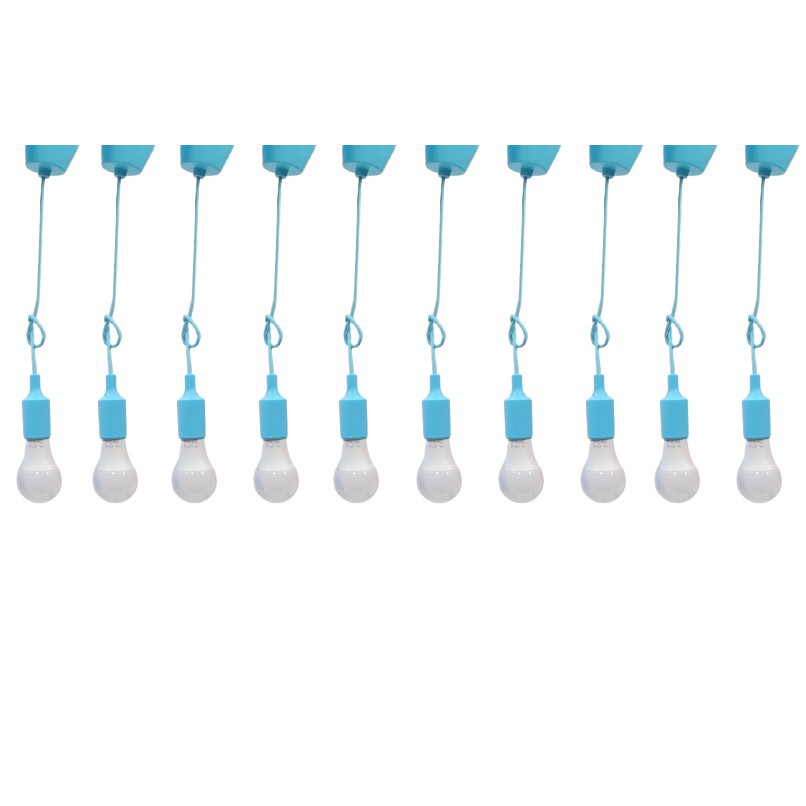 Bộ 10 dây đèn thả trang trí bóng led búp 9W