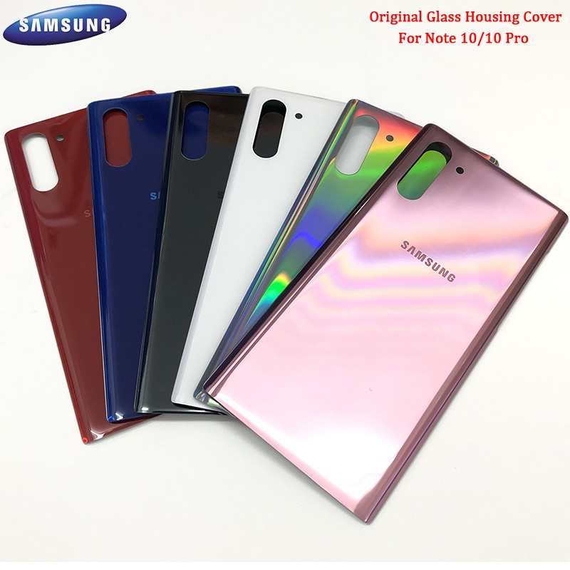 Nắp Lưng Điện Thoại Bằng Kính Thay Thế Chuyên Dụng Cho Samsung Galaxy Note 10 / Note 10 Plus nắp pin