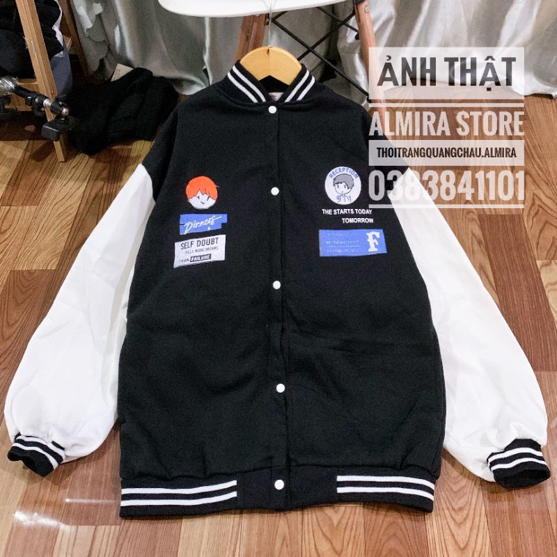 áo bomber nỉ lì loại 1 | BigBuy360 - bigbuy360.vn