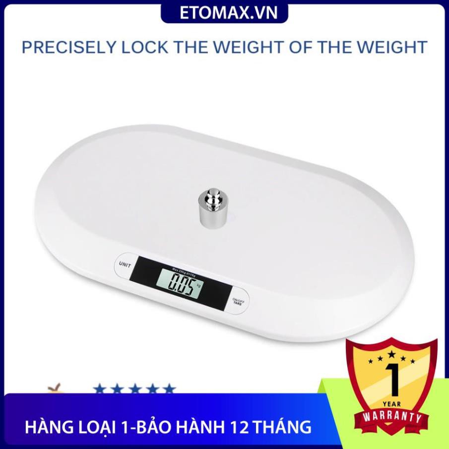 [Hàng cao cấp-Freeship] Cân trẻ em điện tử Baby Scale DL-13D 20kg/10g